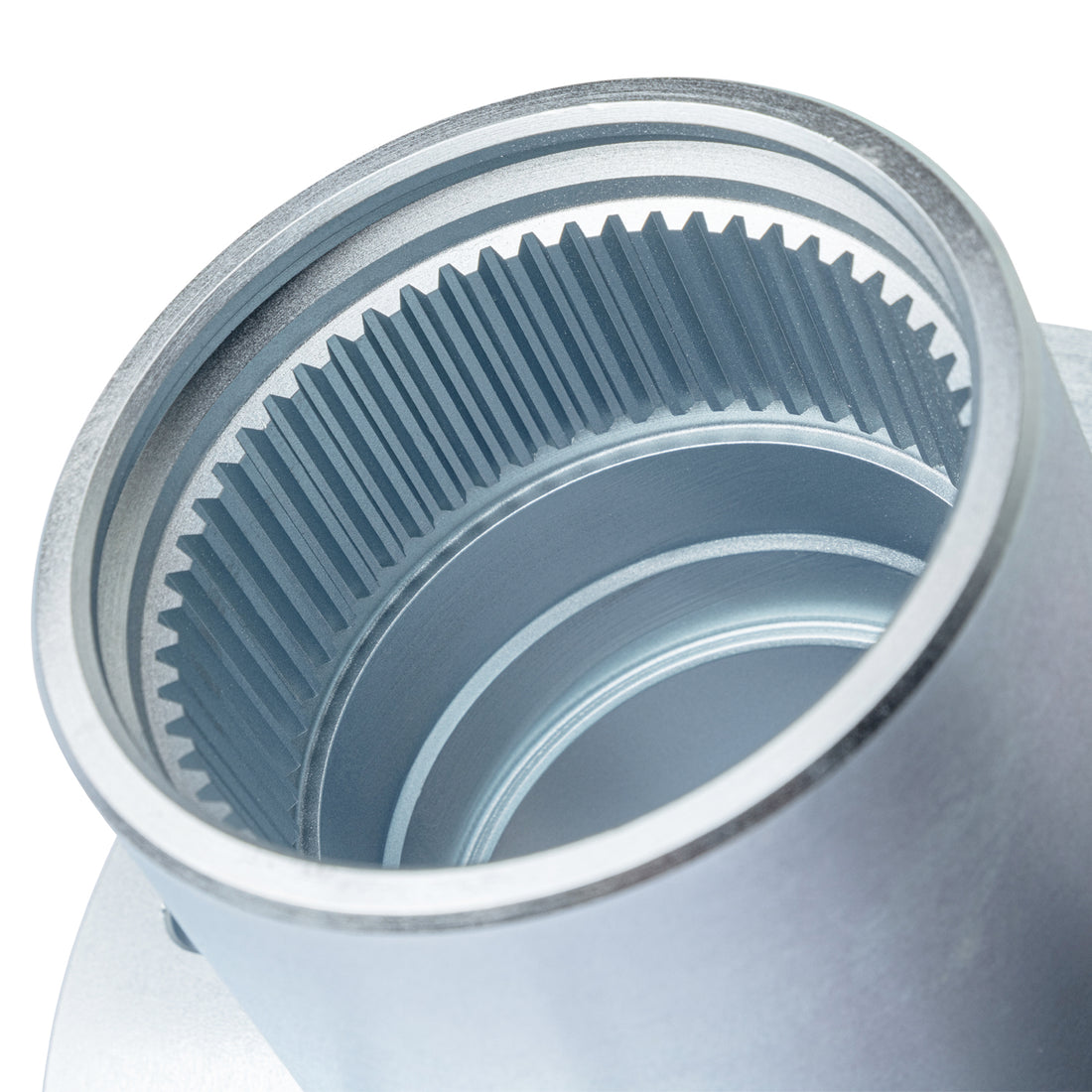 Yukon Gear and Axle YHC63630 - D50/ D60 8x 6.5" FRONT WHEEL HUB, '78-'97 FORD F250/ F350 SRW, USES 9/16" STUDS