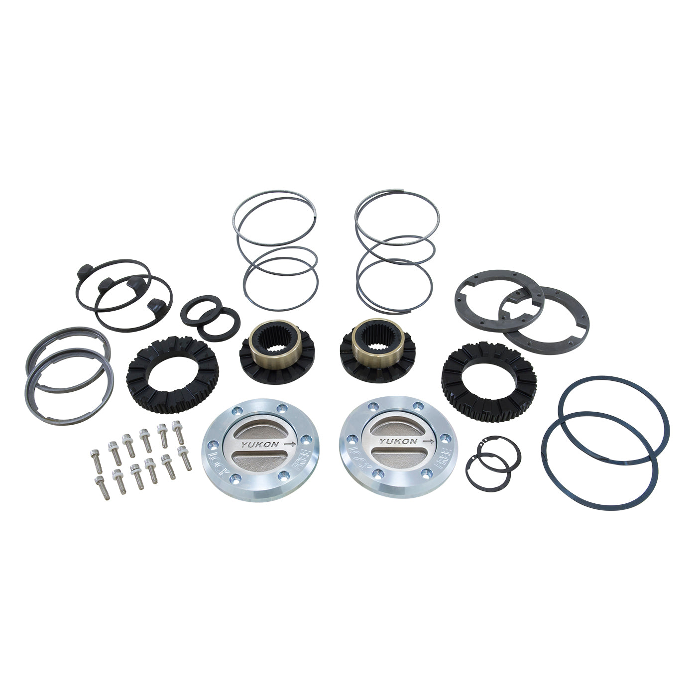 Yukon Gear and Axle YHC70003 - Yukon Hardcore Locking Hub set Dana 60 30spl 1975-93 Dodge 1977-91 GM 78-97 Ford 1