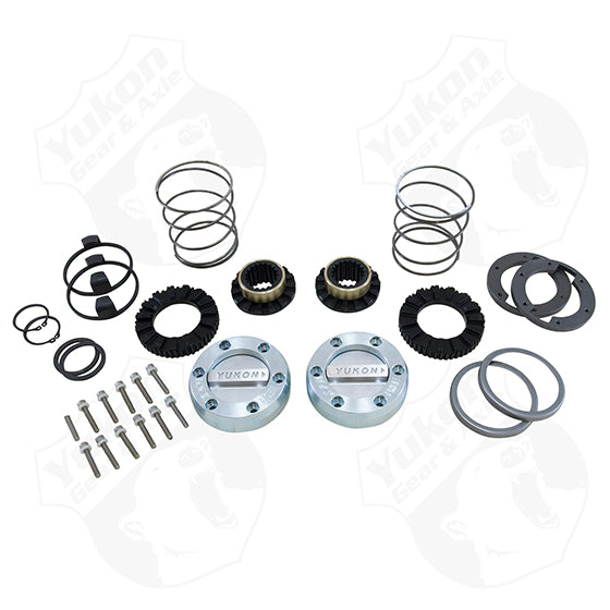 Yukon Gear and Axle YHC70006 - Yukon Hardcore Locking Hub Set Dana 44 GM & Ford 1/2 & 3/4 ton 19-Spl 4