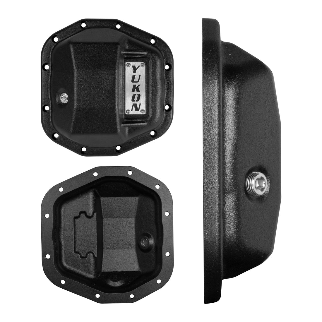 Yukon Gear and Axle YHCC-D44JL-REAR - Yukon Hardcore Rear Nodular Iron Cover for Jeep Wrangler JL Dana 44 Rear 2