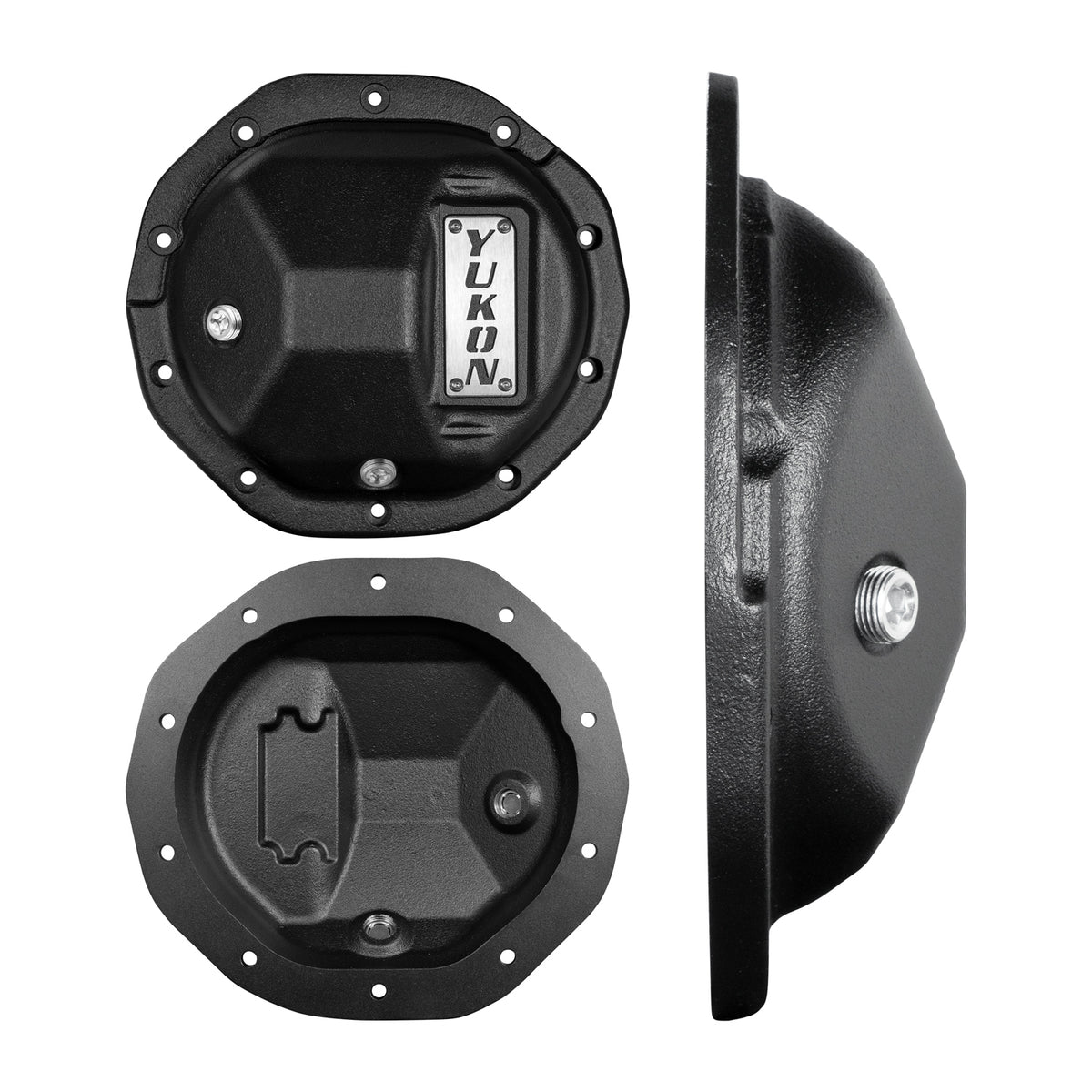 Yukon Gear and Axle YHCC-GM8.5-M - Yukon Rear Nodular Iron Cover for 8.5" GM with 8mm Cover Bolts 2