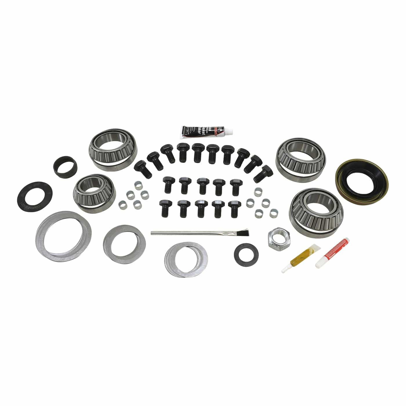 Yukon Gear Driveline and Axles Yukon Gear YKD44-JK-RUB Axle Differential Bearing and Seal Kit