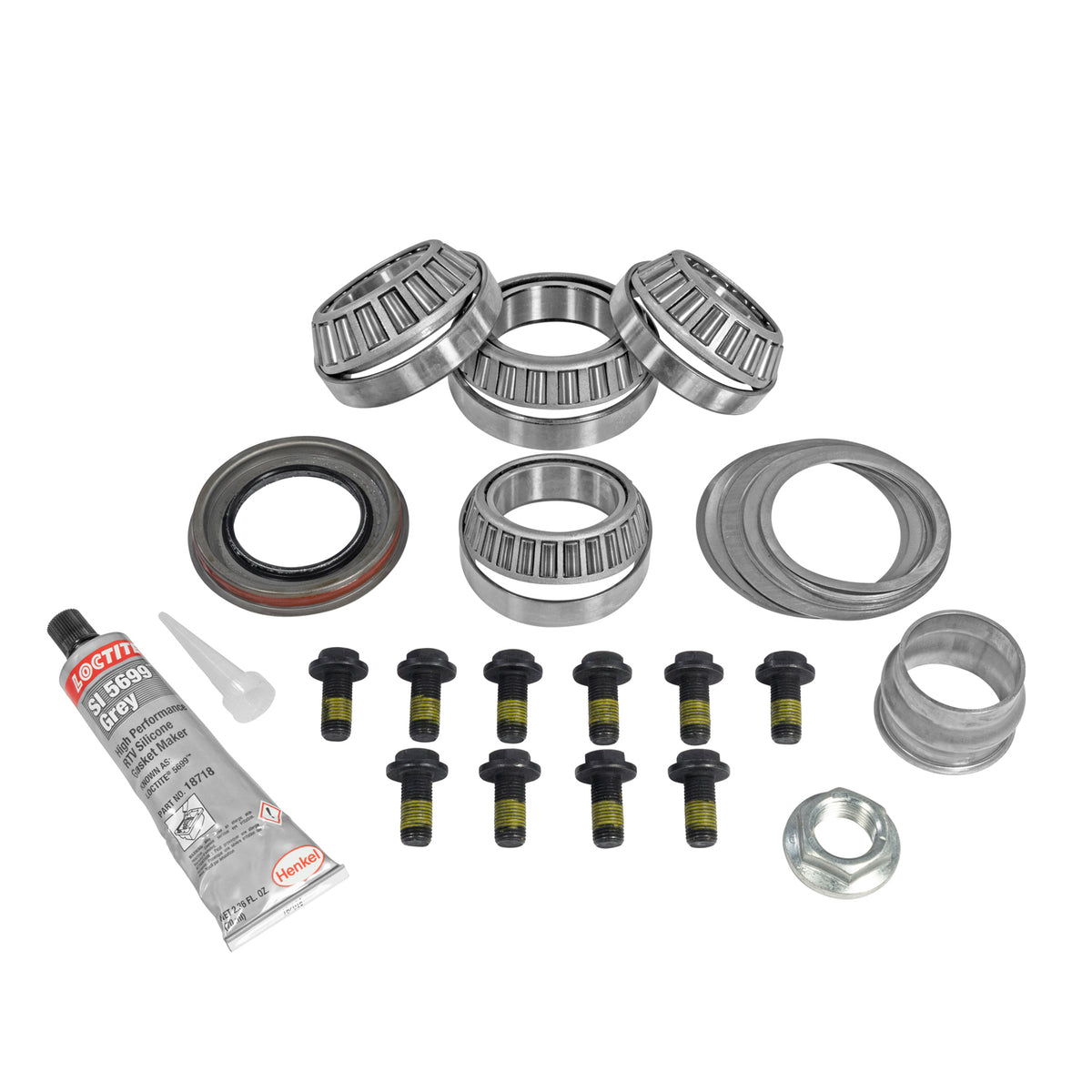 Yukon Gear YKD44JL-FRONT - Axle Differential Bearing and Seal Kit