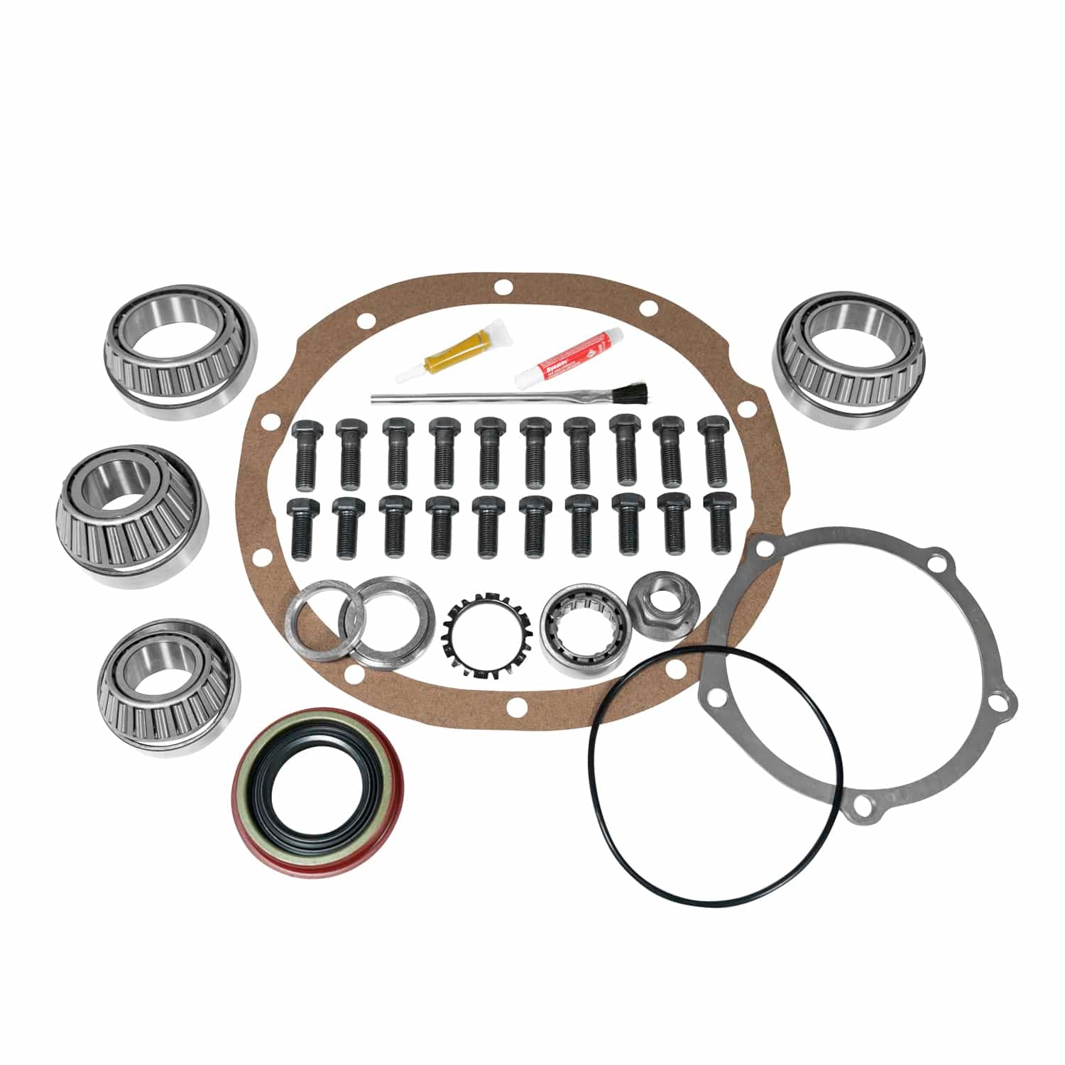 Yukon Gear Transmission Yukon Gear YKF9-HIPIN-D Axle Differential Bearing and Seal Kit