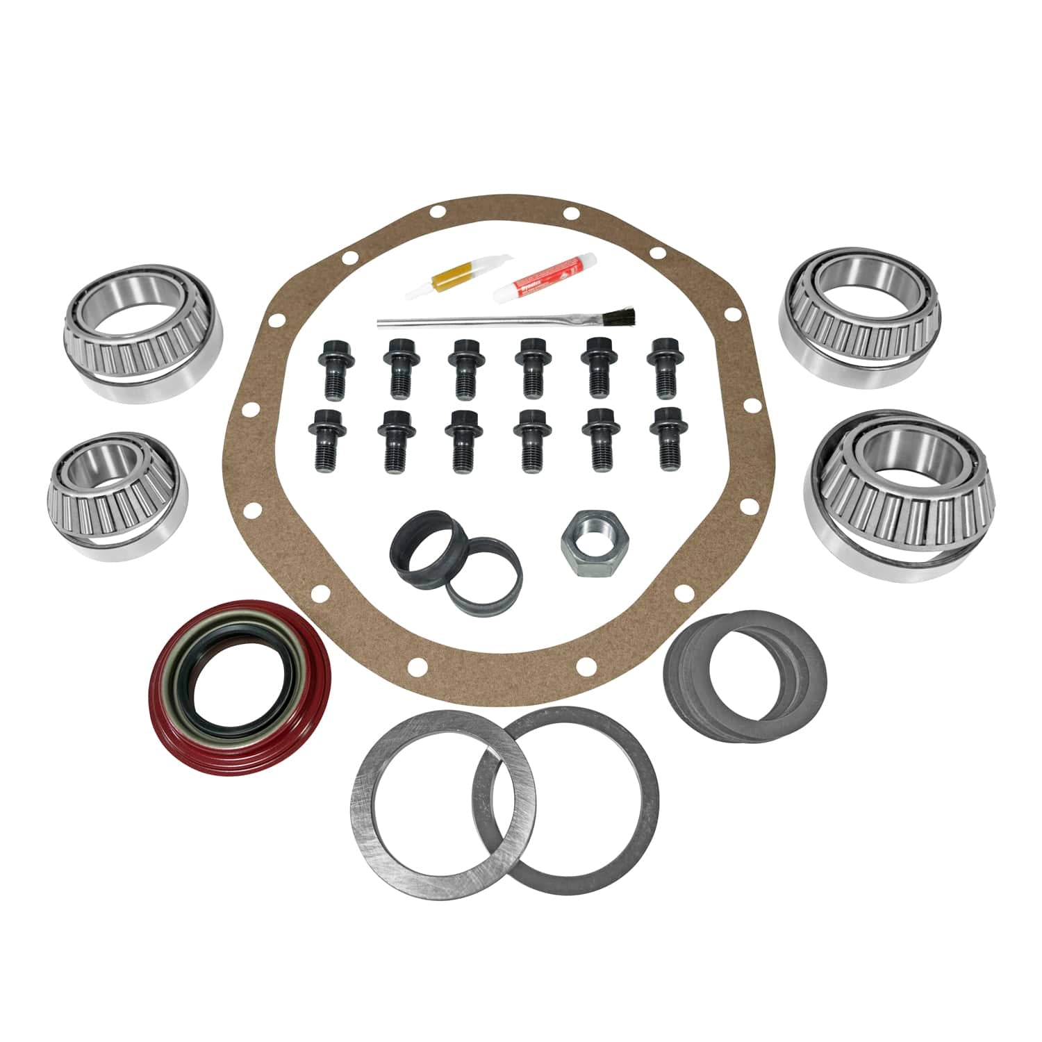 Yukon Gear Transmission Yukon Gear YKGM9.5-A Axle Differential Bearing and Seal Kit