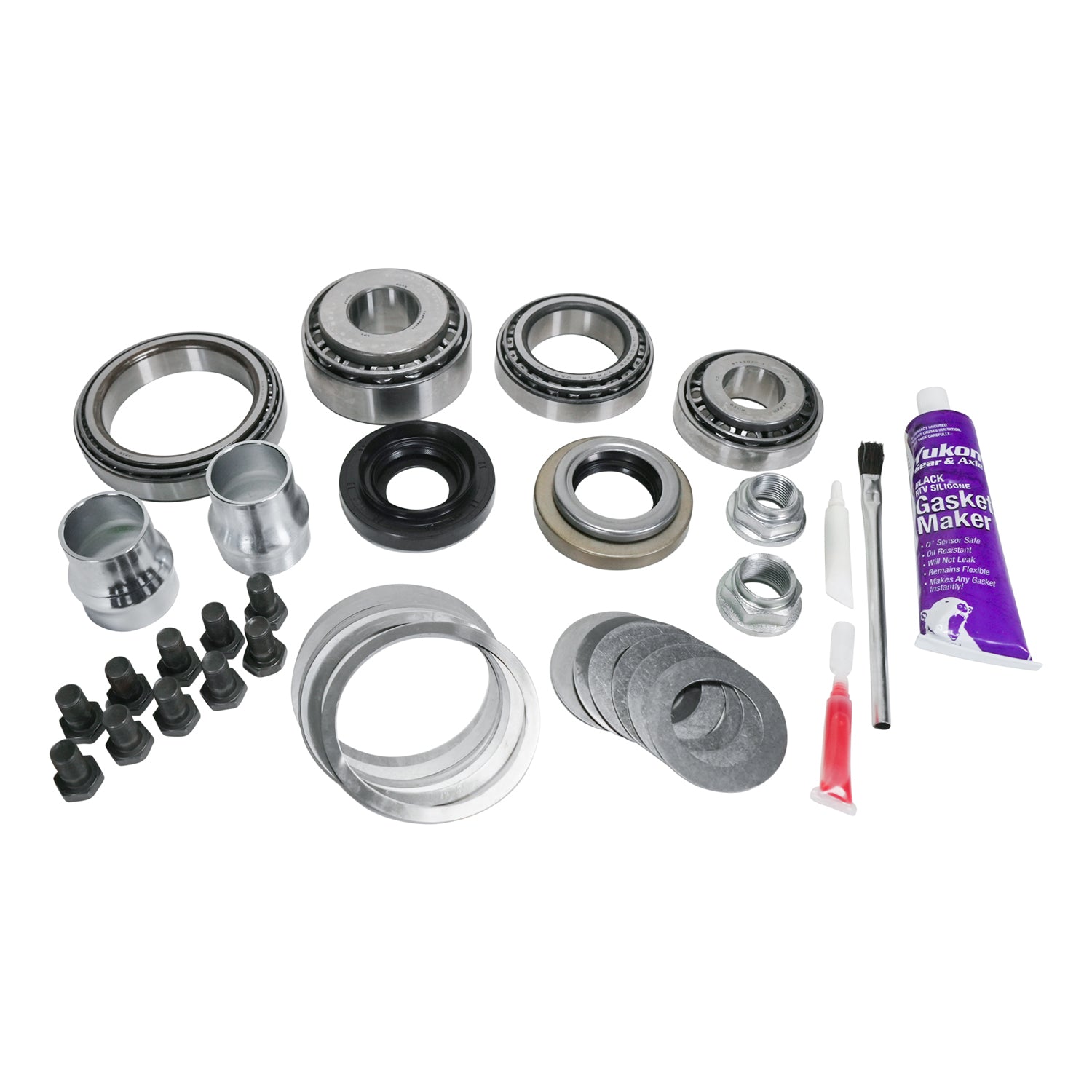 Yukon Gear and Axle YK TLC-REV-ELOC - Yukon Master Overhaul Kit for Toyota 8” Reverse Rotation Front Diff w/e-Locker 1