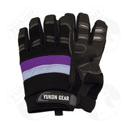 Yukon Gear and Axle YRGGLOVES-1 - Yukon Recovery Gloves with textured rubber palms and fingers and nylon upper 4