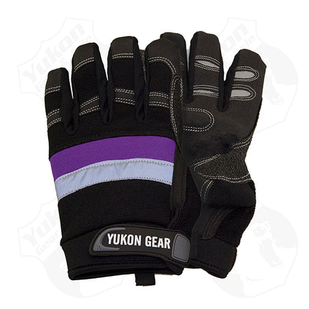 Yukon Gear and Axle YRGGLOVES-1 - Yukon Recovery Gloves with textured rubber palms and fingers and nylon upper 4