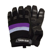 Yukon Gear and Axle YRGGLOVES-1 - Yukon Recovery Gloves with textured rubber palms and fingers and nylon upper 1