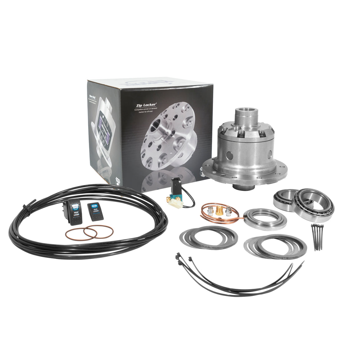 Yukon Gear and Axle YZLD44-3-30 - Yukon Zip Locker for Dana 44 with 30 spline axles, 3.73 & down 3