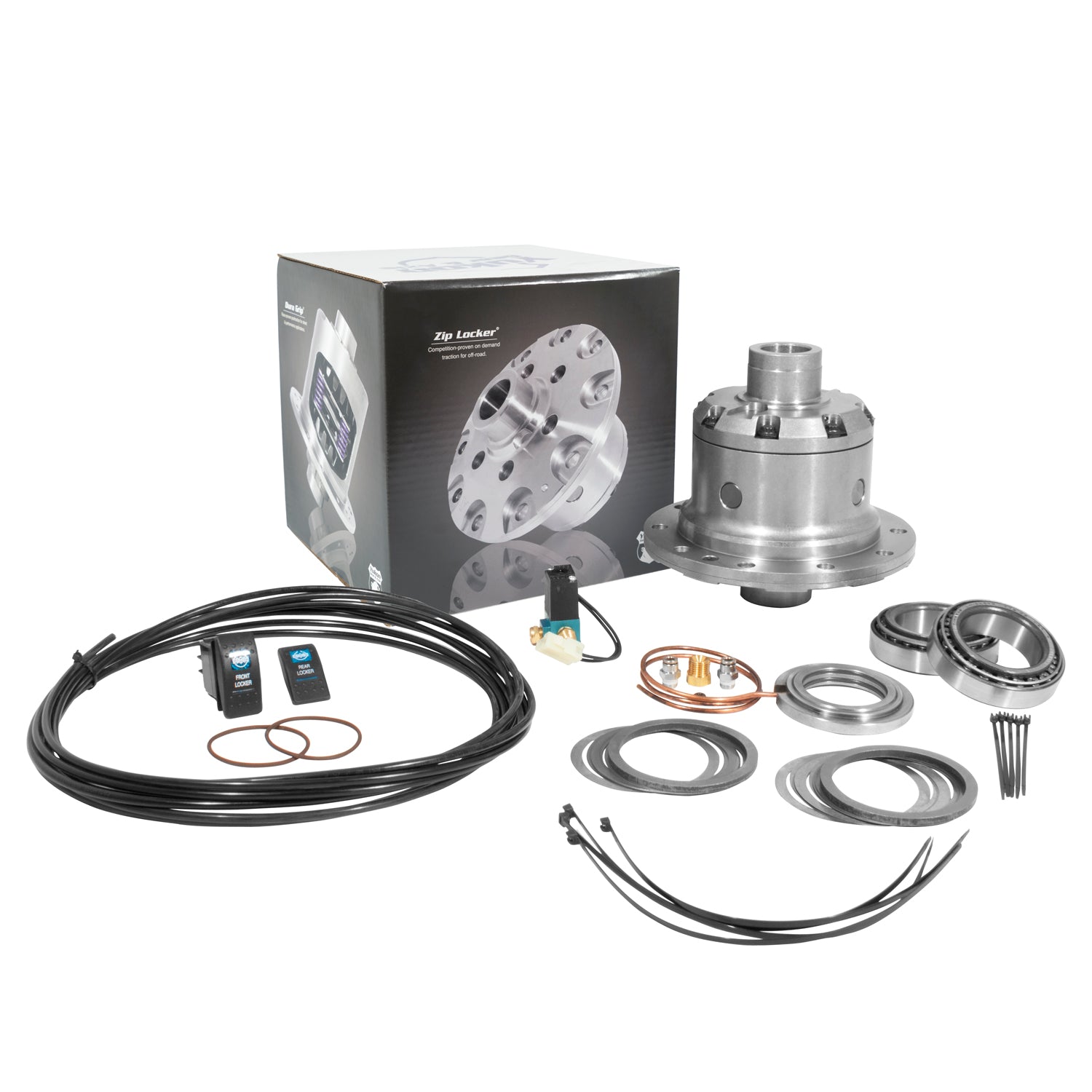 Yukon Gear and Axle YZLD44-3-30 - Yukon Zip Locker for Dana 44 with 30 spline axles, 3.73 & down 3