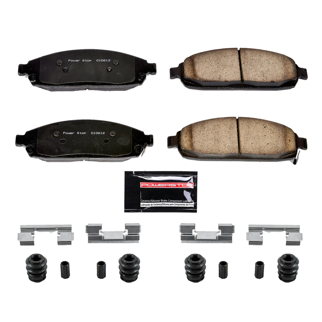 Power Stop Z23-1080 2006-2010 Jeep Commander Disc Brake Pad Set