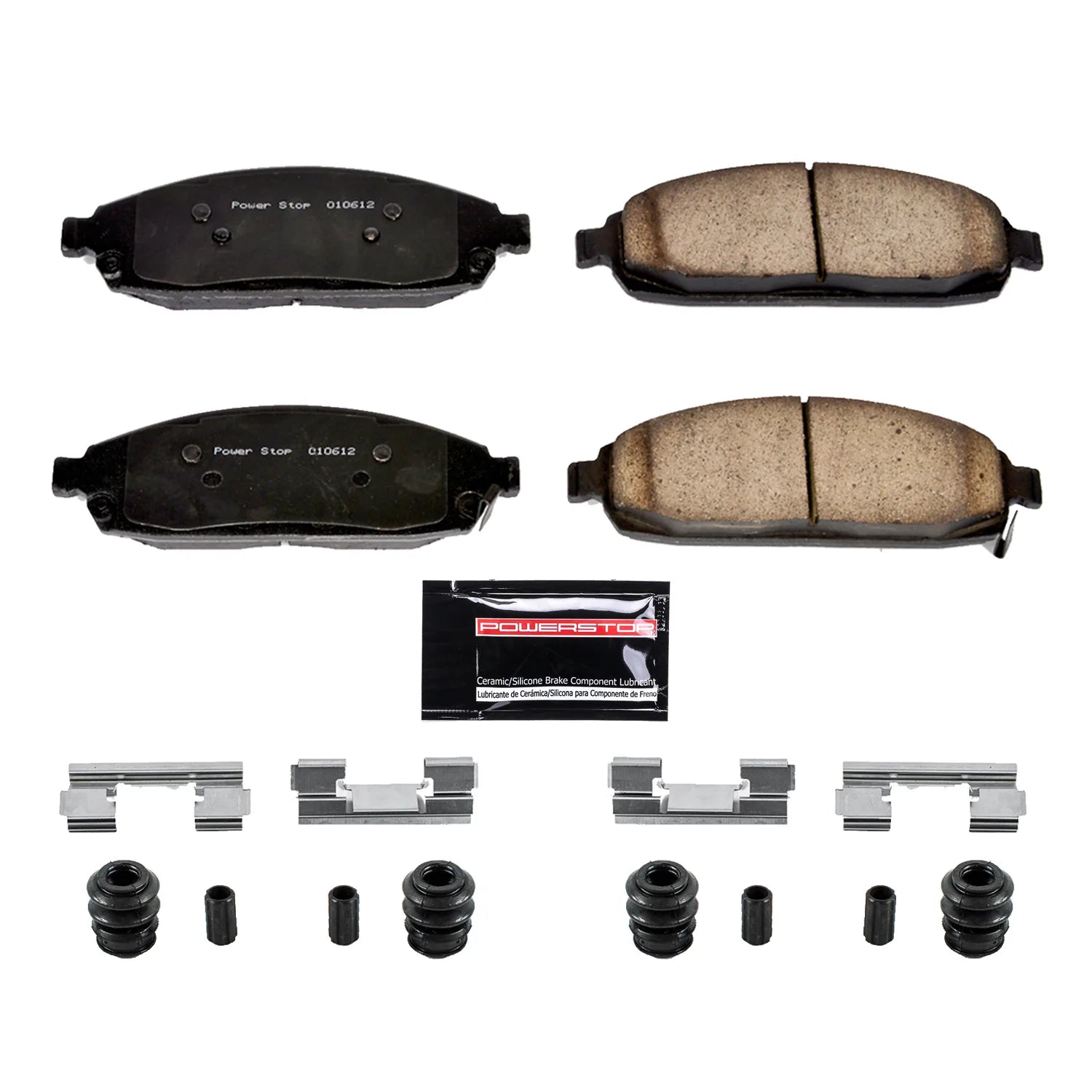 Power Stop Z23-1080 2006-2010 Jeep Commander Disc Brake Pad Set