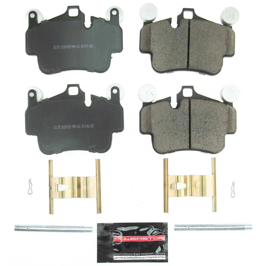 Power Stop Z23-1135 2006-2012 Porsche Cayman Disc Brake Pad Set