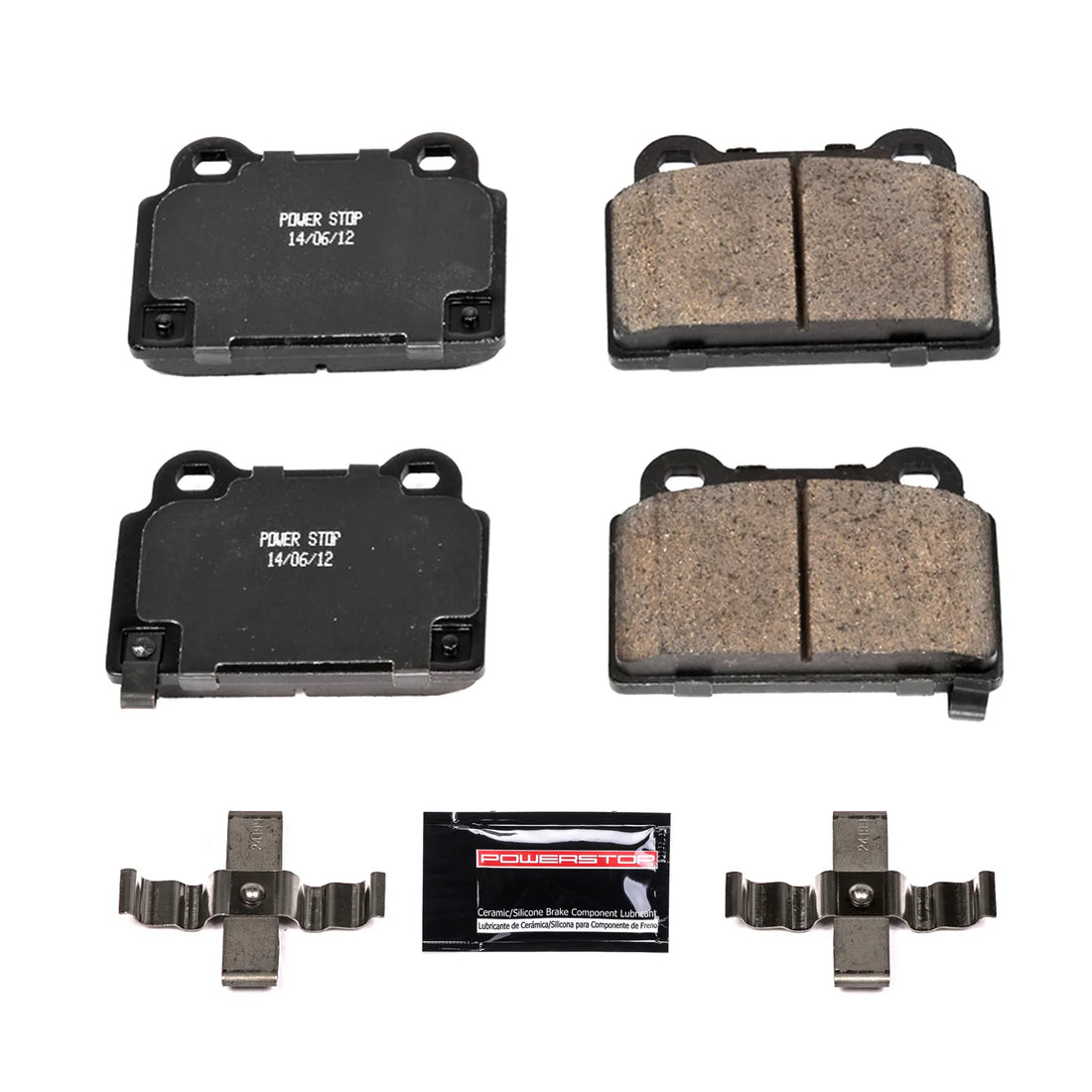 Power Stop Z23-1368 2008-2015 Mitsubishi Lancer Disc Brake Pad Set