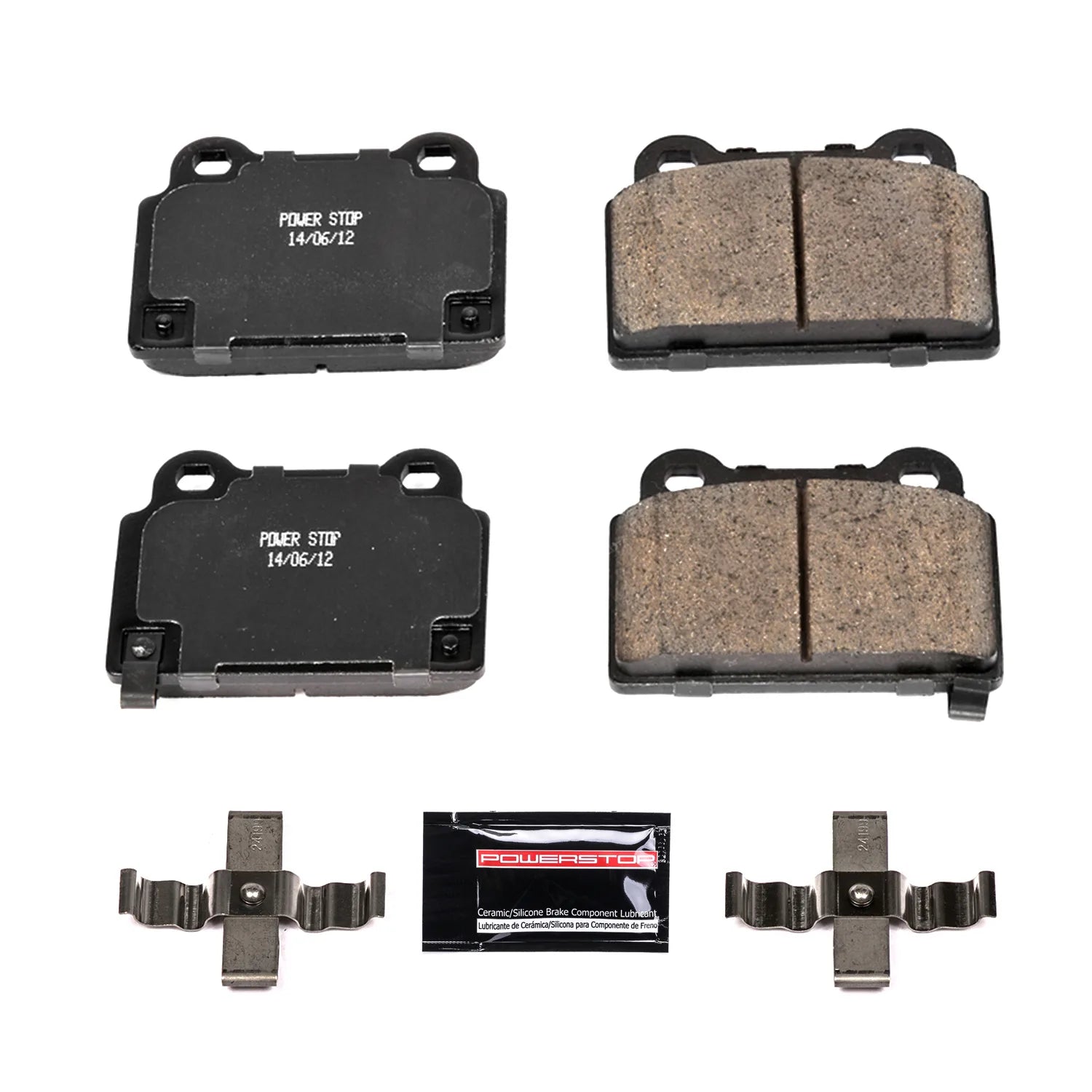 Power Stop Z23-1368 2008-2015 Mitsubishi Lancer Disc Brake Pad Set