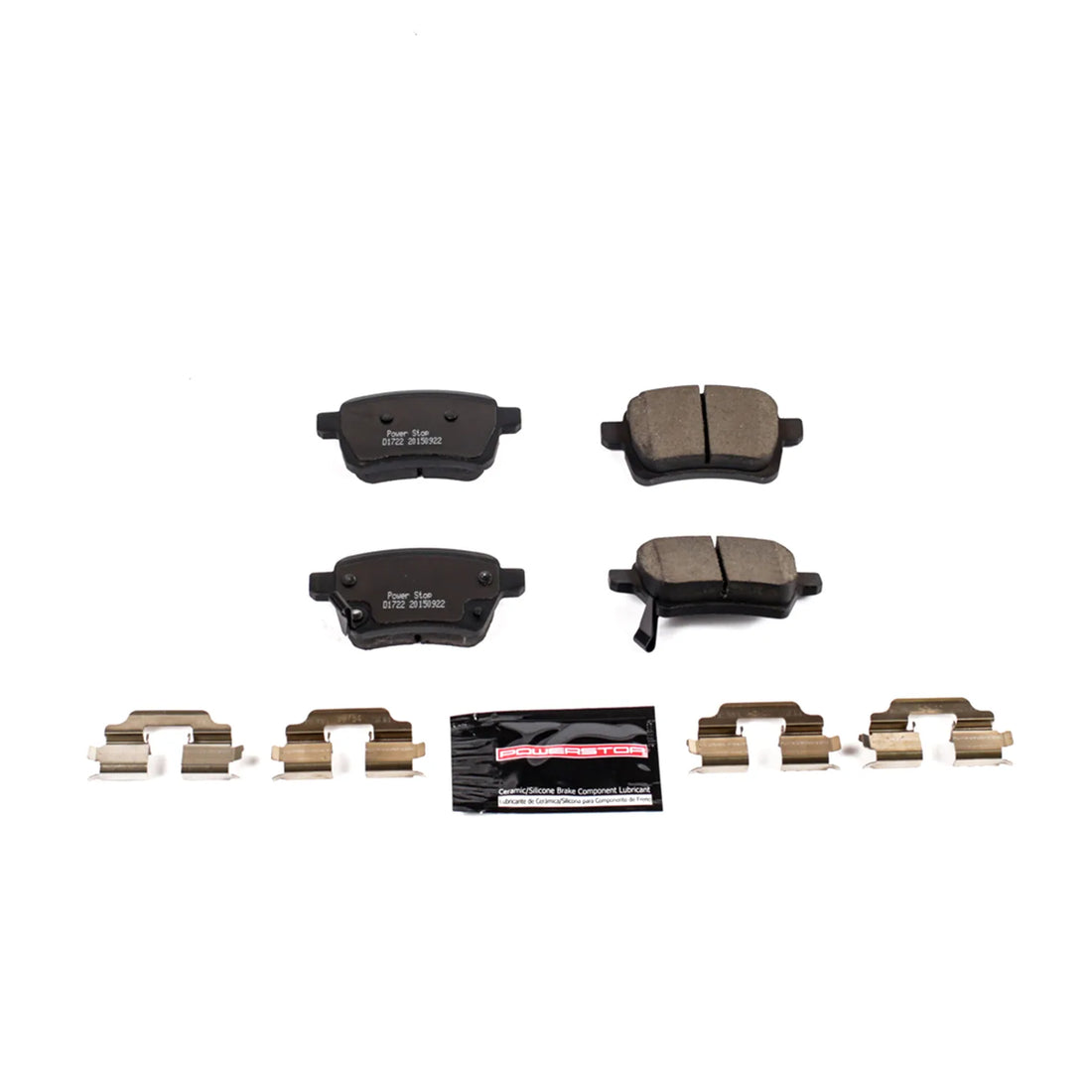 Power Stop Z23-1722 2014-2020 Fiat 500L Disc Brake Pad Set