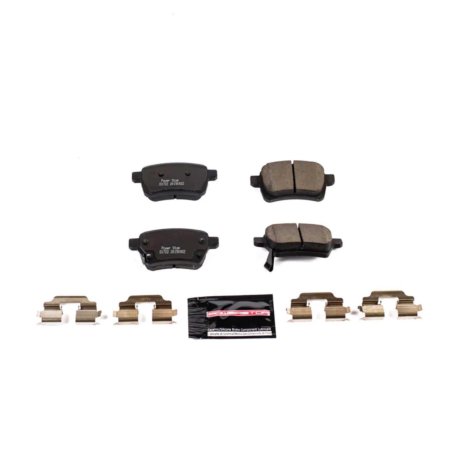 Power Stop Z23-1722 2014-2020 Fiat 500L Disc Brake Pad Set
