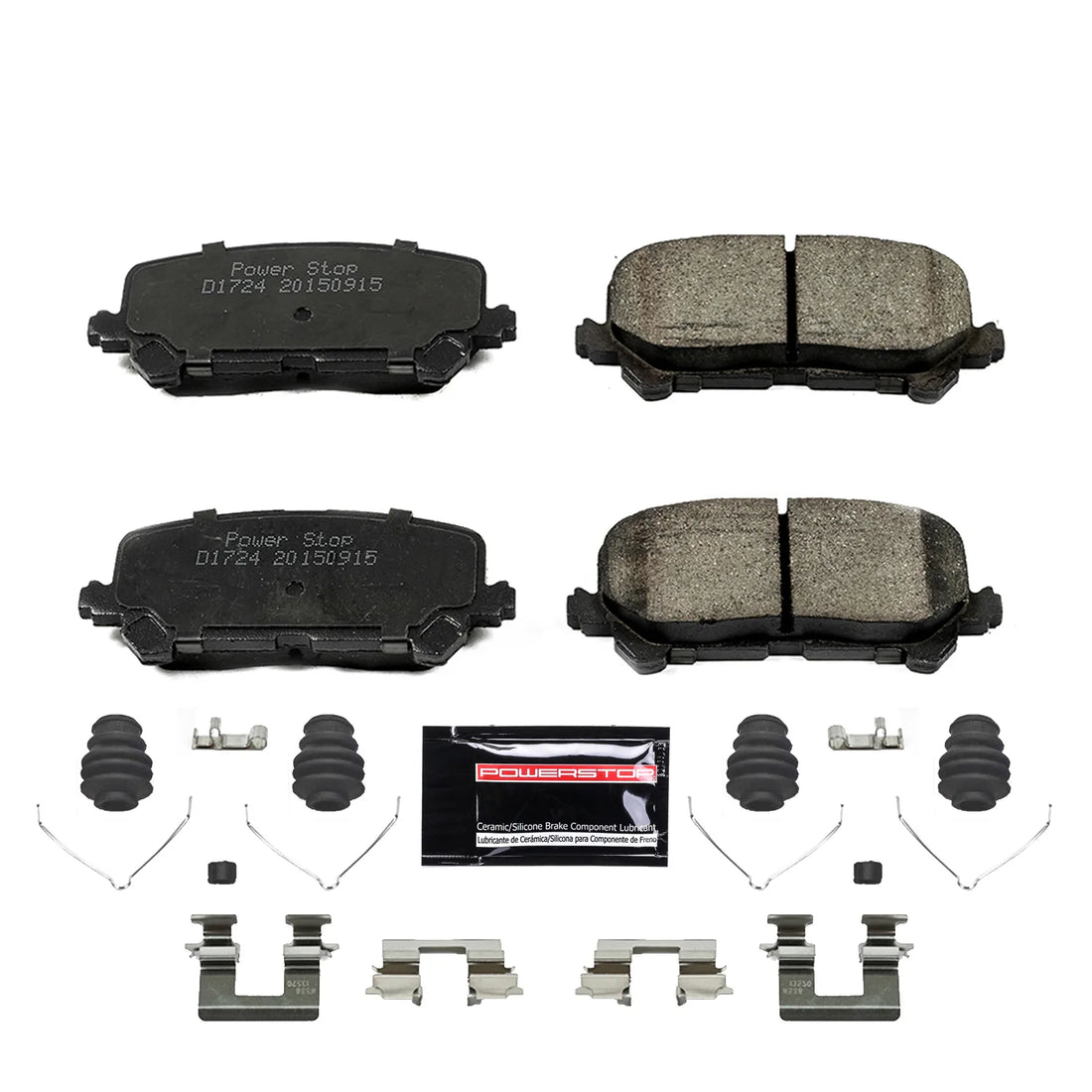 Power Stop Z23-1724 2017-2026 Honda Ridgeline Disc Brake Pad Set