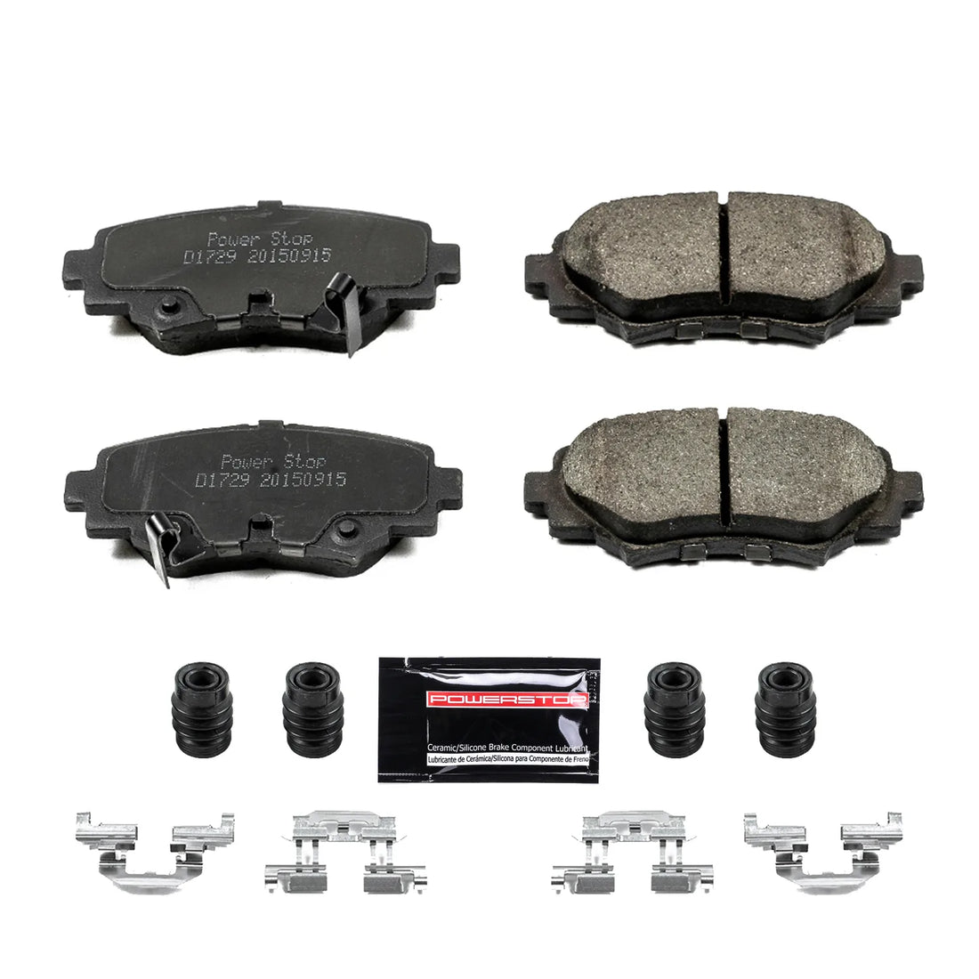 Power Stop Z23-1729 2014-2018 Mazda 3 Disc Brake Pad Set