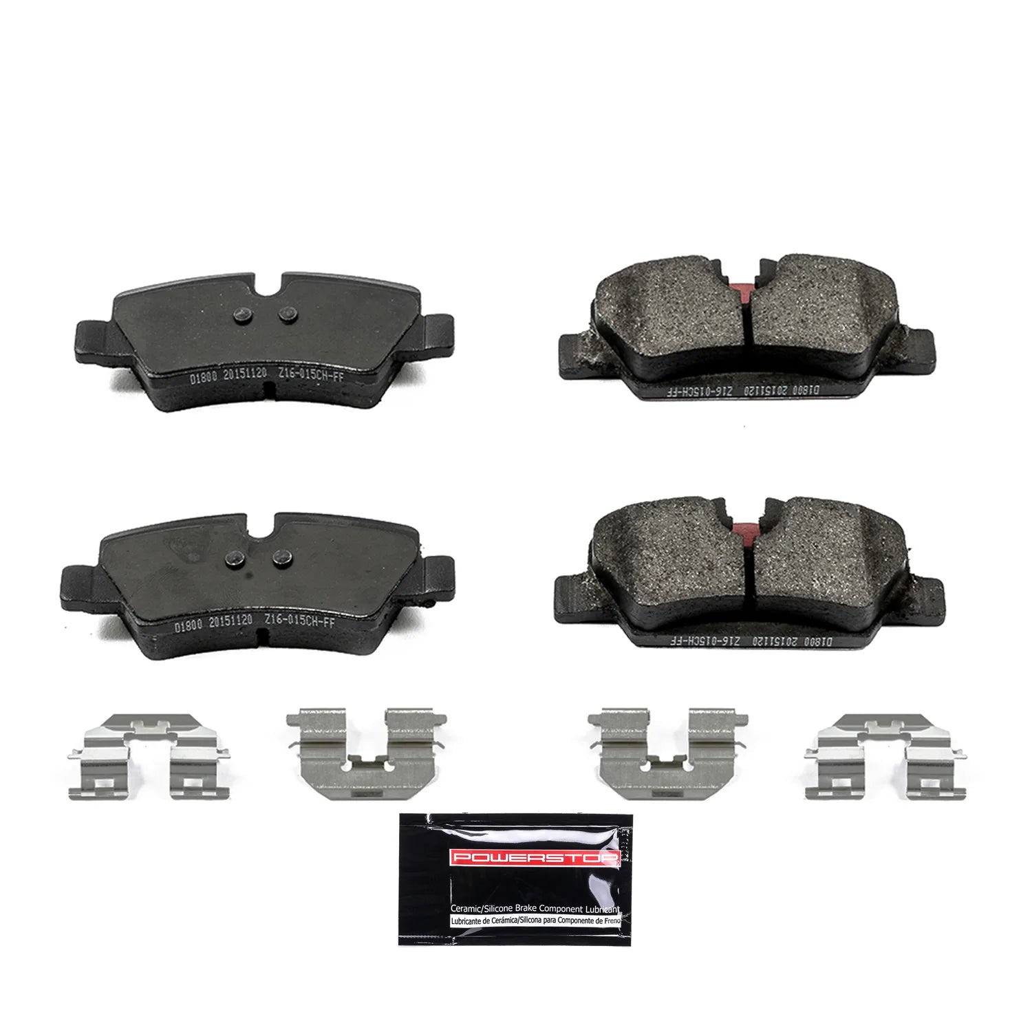 Power Stop Z23-1800 2014-2024 Mini Cooper Disc Brake Pad Set