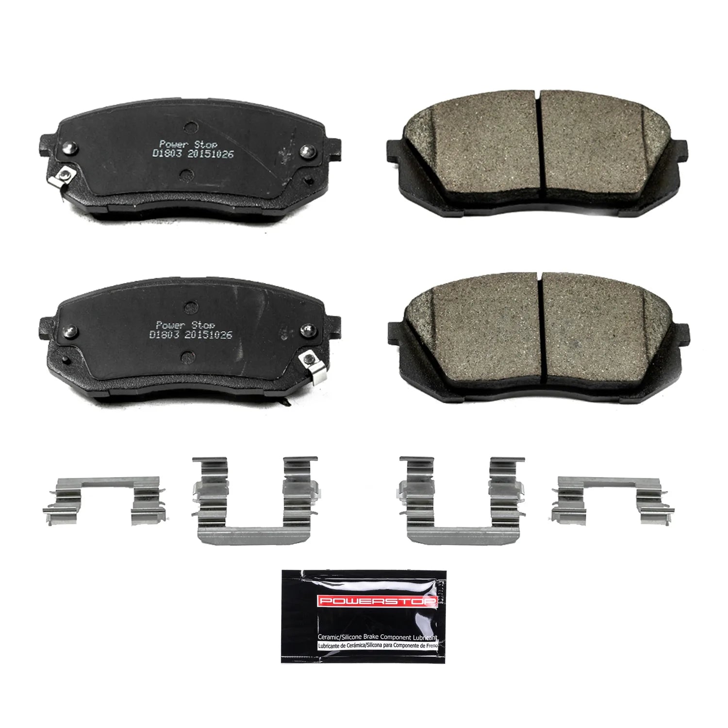 Power Stop Z23-1803 2015 Hyundai Sonata Disc Brake Pad Set