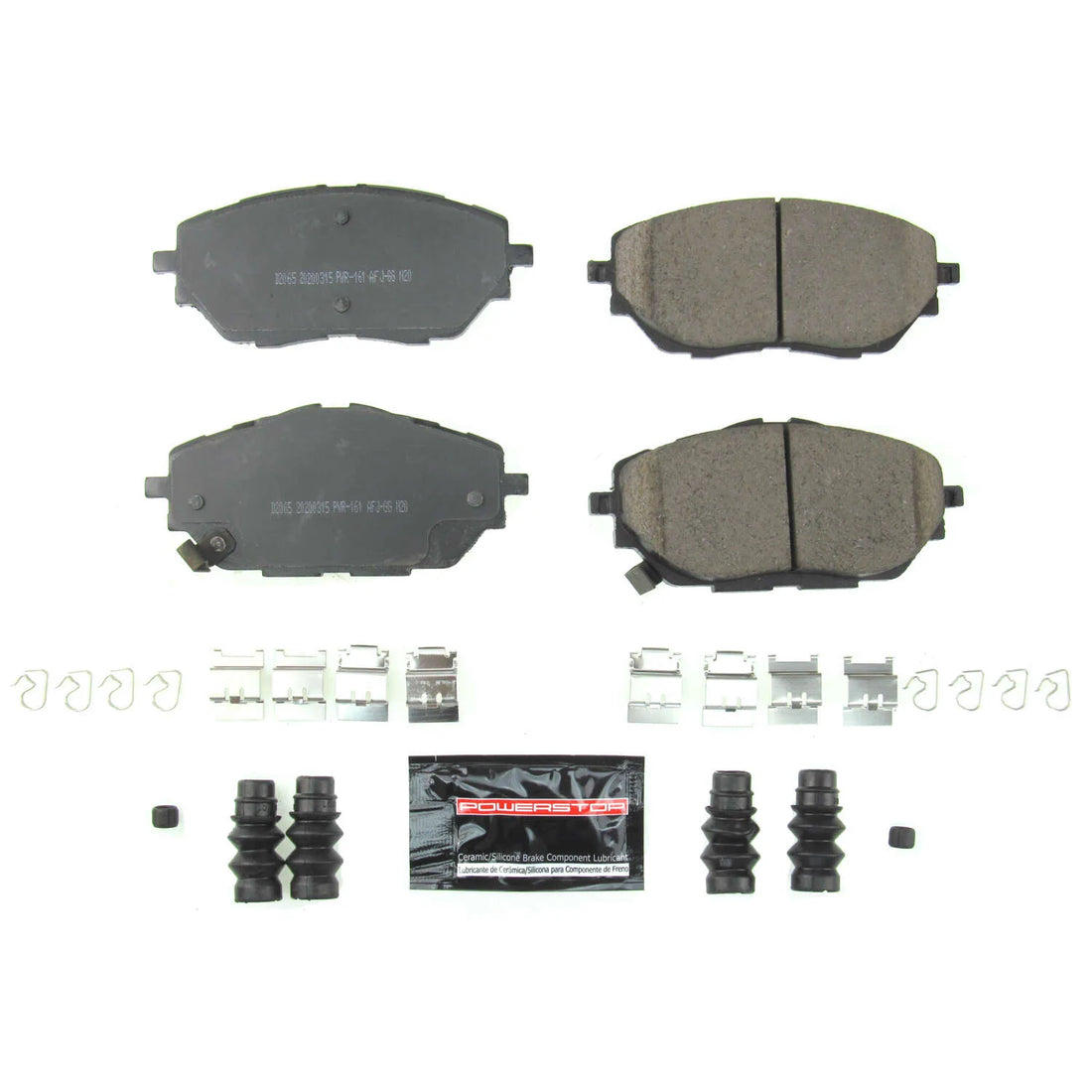Power Stop Z23-2065 2018-2022 Toyota C-HR Disc Brake Pad Set