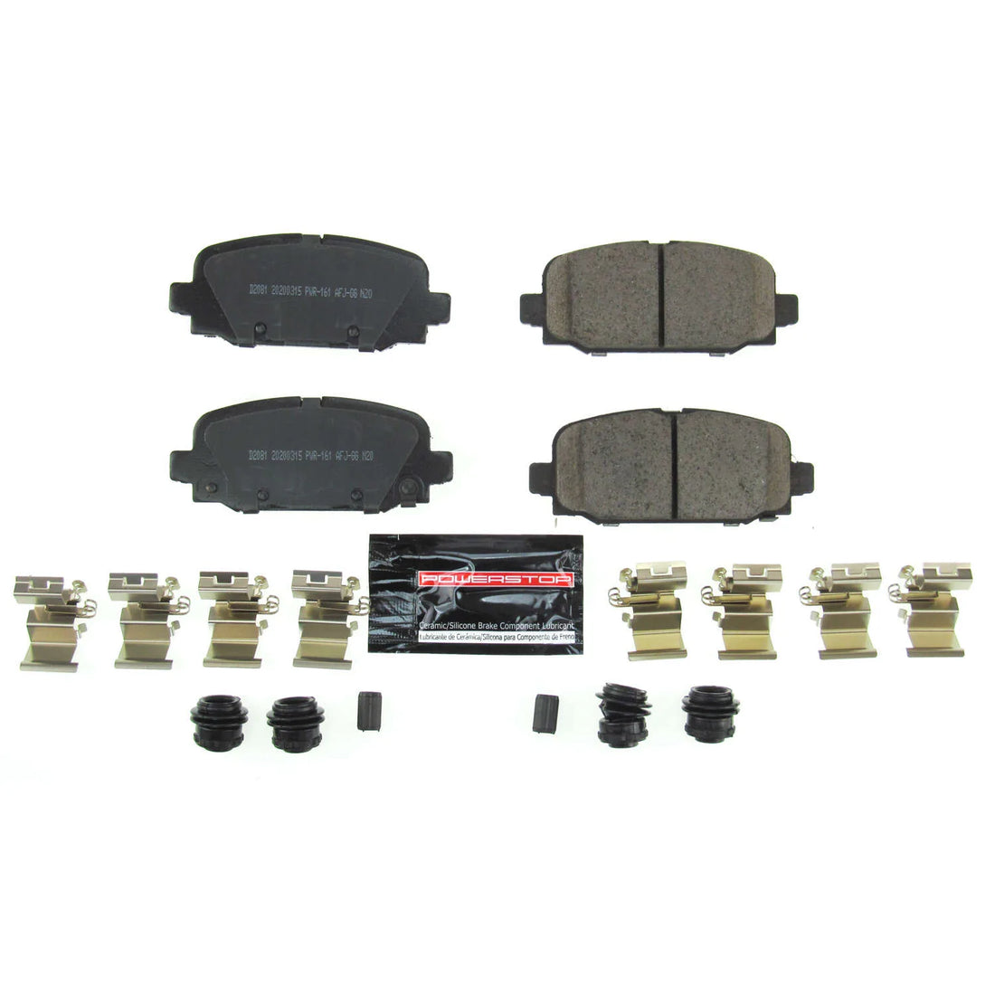 Power Stop Z23-2081 2018-2026 Jeep Compass Disc Brake Pad Set