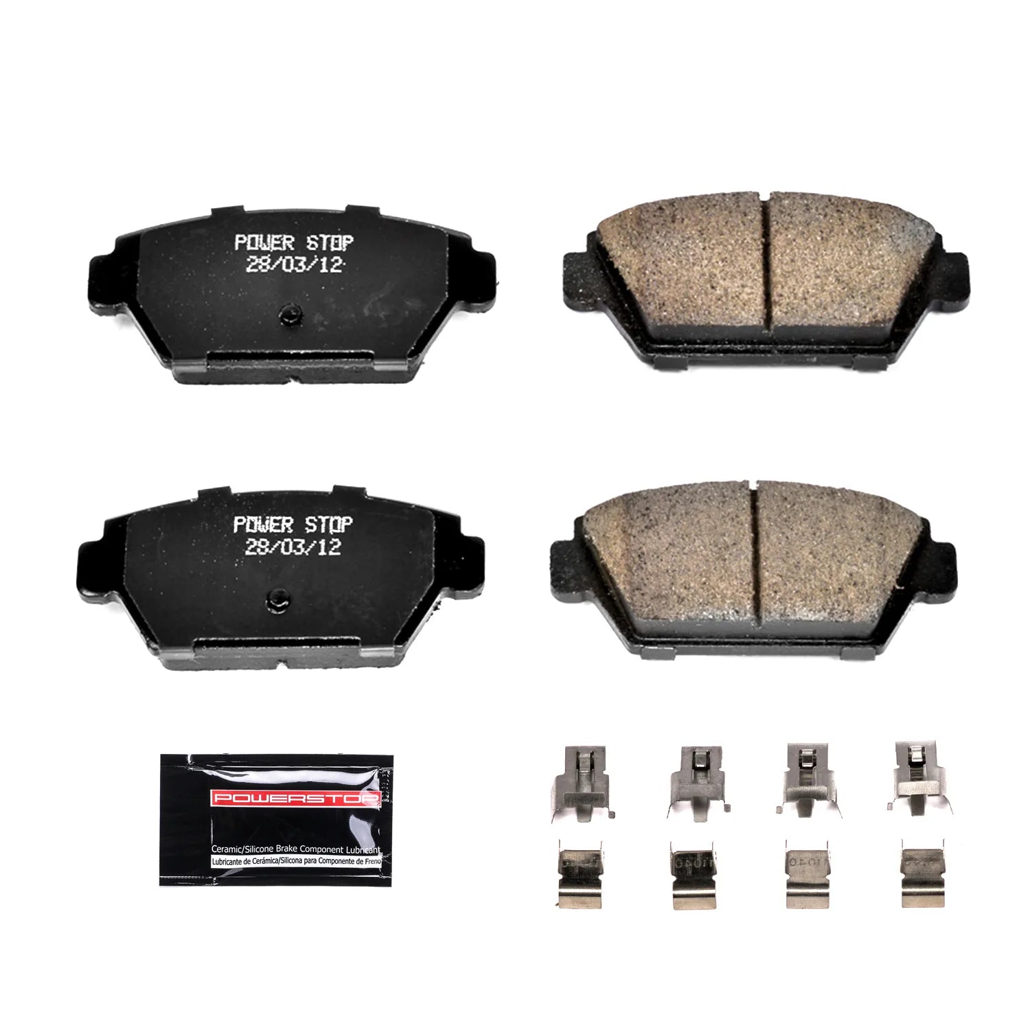 Power Stop Z23-329 1990-1994 Plymouth Laser Disc Brake Pad Set