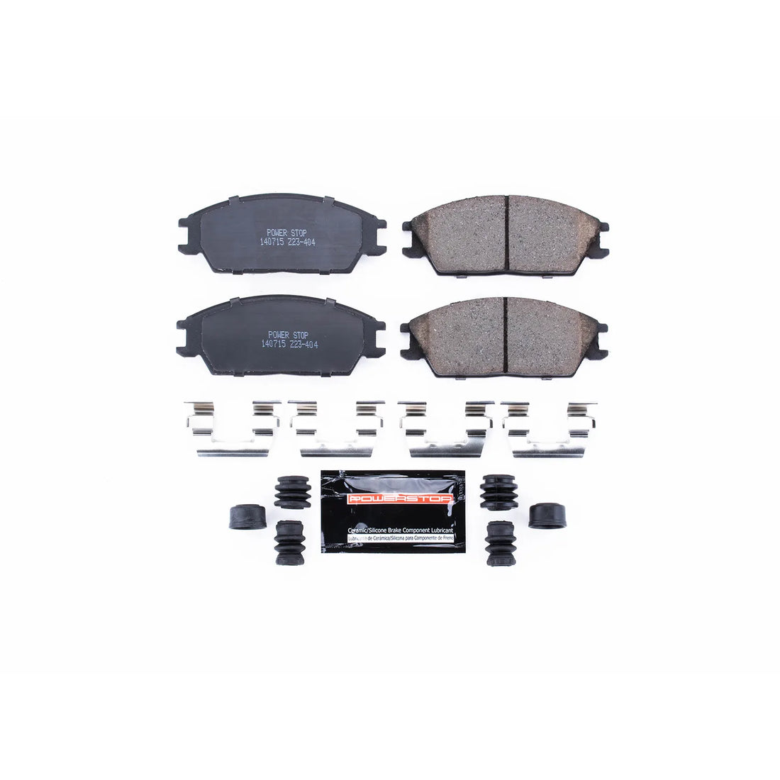 Power Stop Z23-404 1995-2005 Hyundai Accent Disc Brake Pad Set