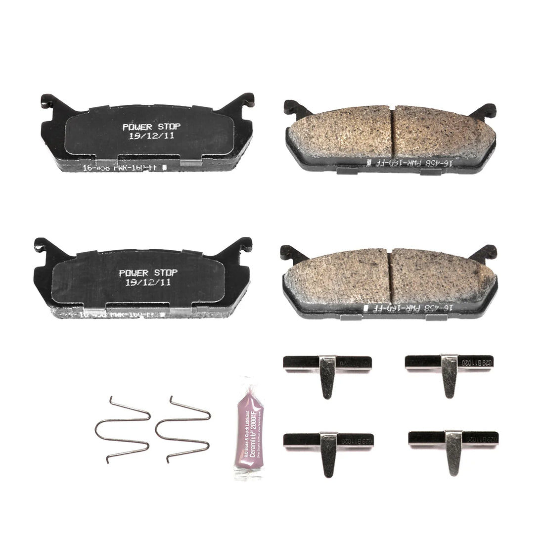 Power Stop Z23-458 1991-1996 Ford Escort Disc Brake Pad Set