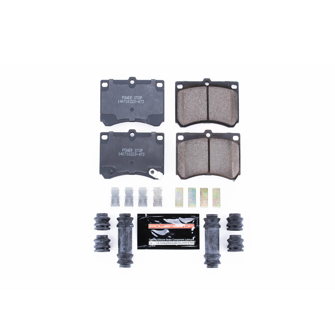 Power Stop Z23-473 1991-2003 Ford Escort Disc Brake Pad Set