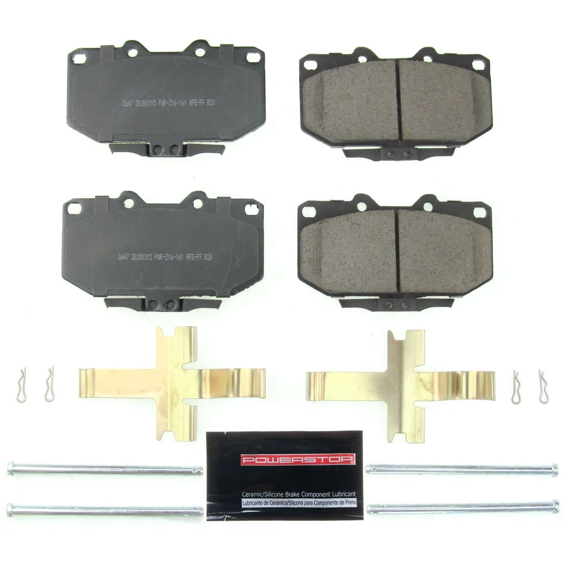 Power Stop Z23-647 1989-1996 Nissan 300ZX Disc Brake Pad Set