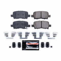 Power Stop Z23-865 PowerStop - Z23 Daily Driver Carbon-Fiber Ceramic Brake Pads with Hardware Kit