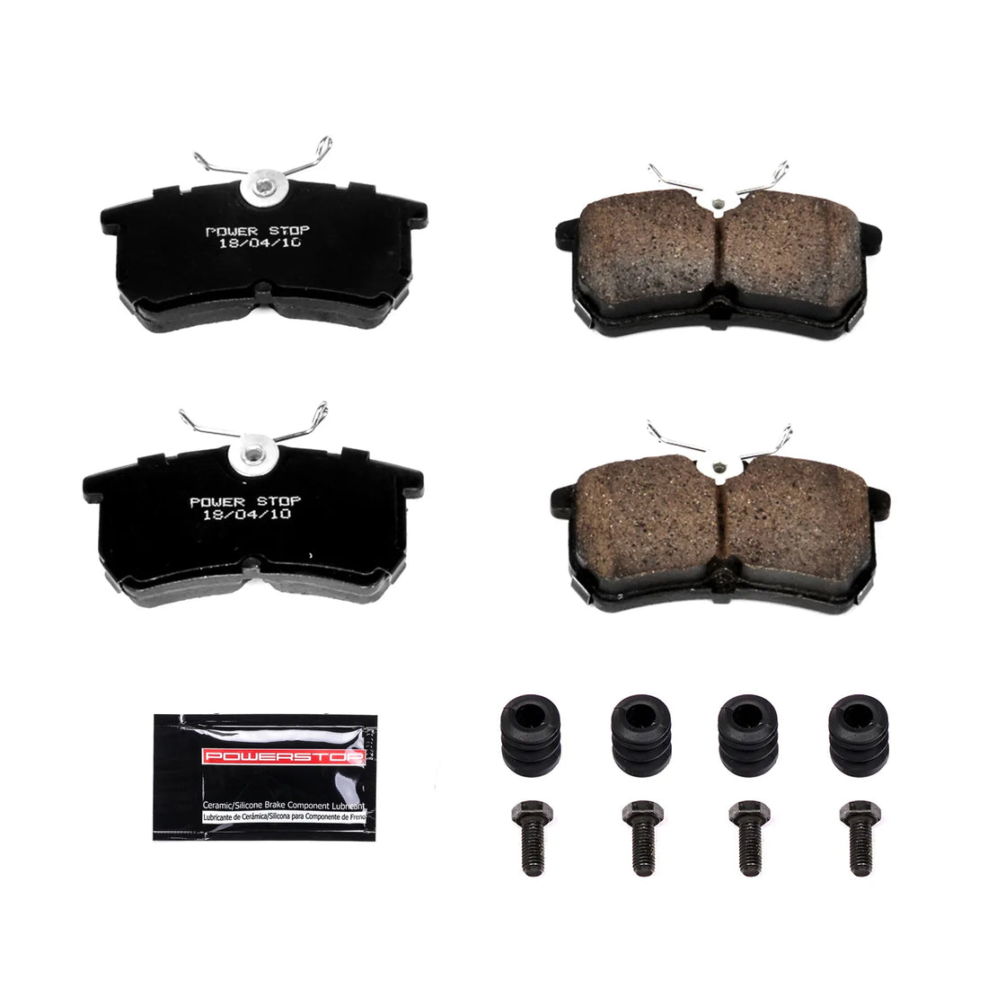 Power Stop Z23-886 2014-2019 Ford Fiesta Disc Brake Pad Set