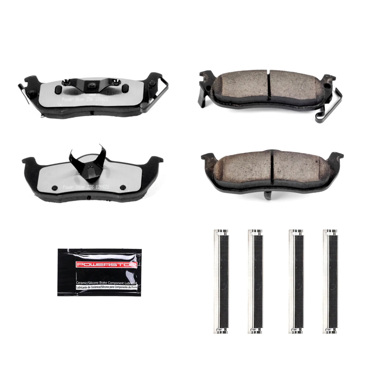 Power Stop Z36-1041 2004-2015 Nissan TITAN Disc Brake Pad Set