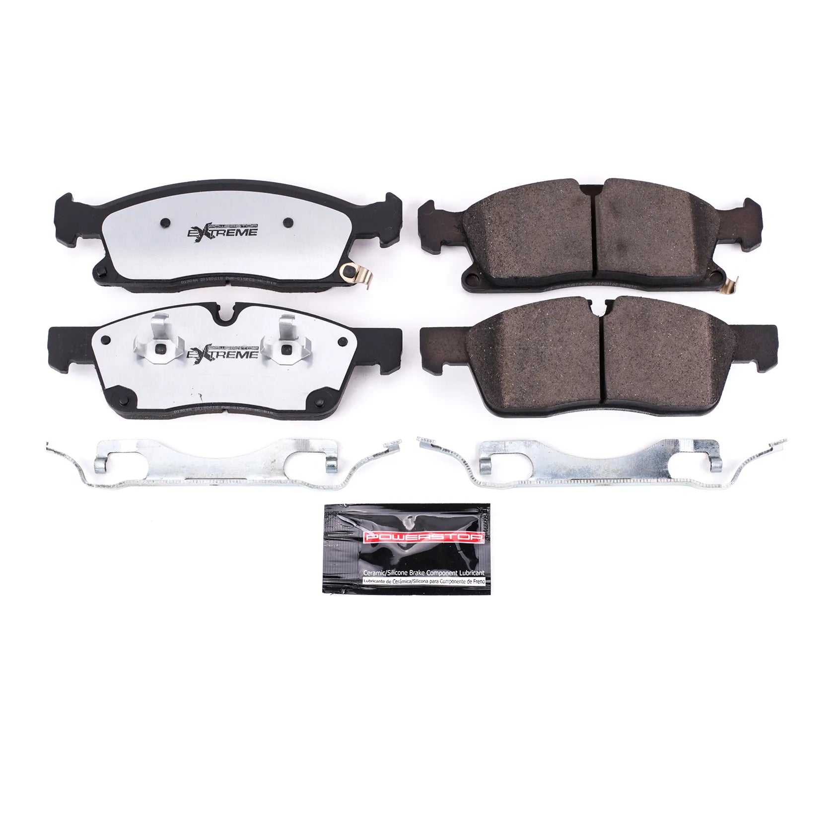 Power Stop Z36-1904A 2017-2021 Jeep Grand Cherokee Disc Brake Pad Set