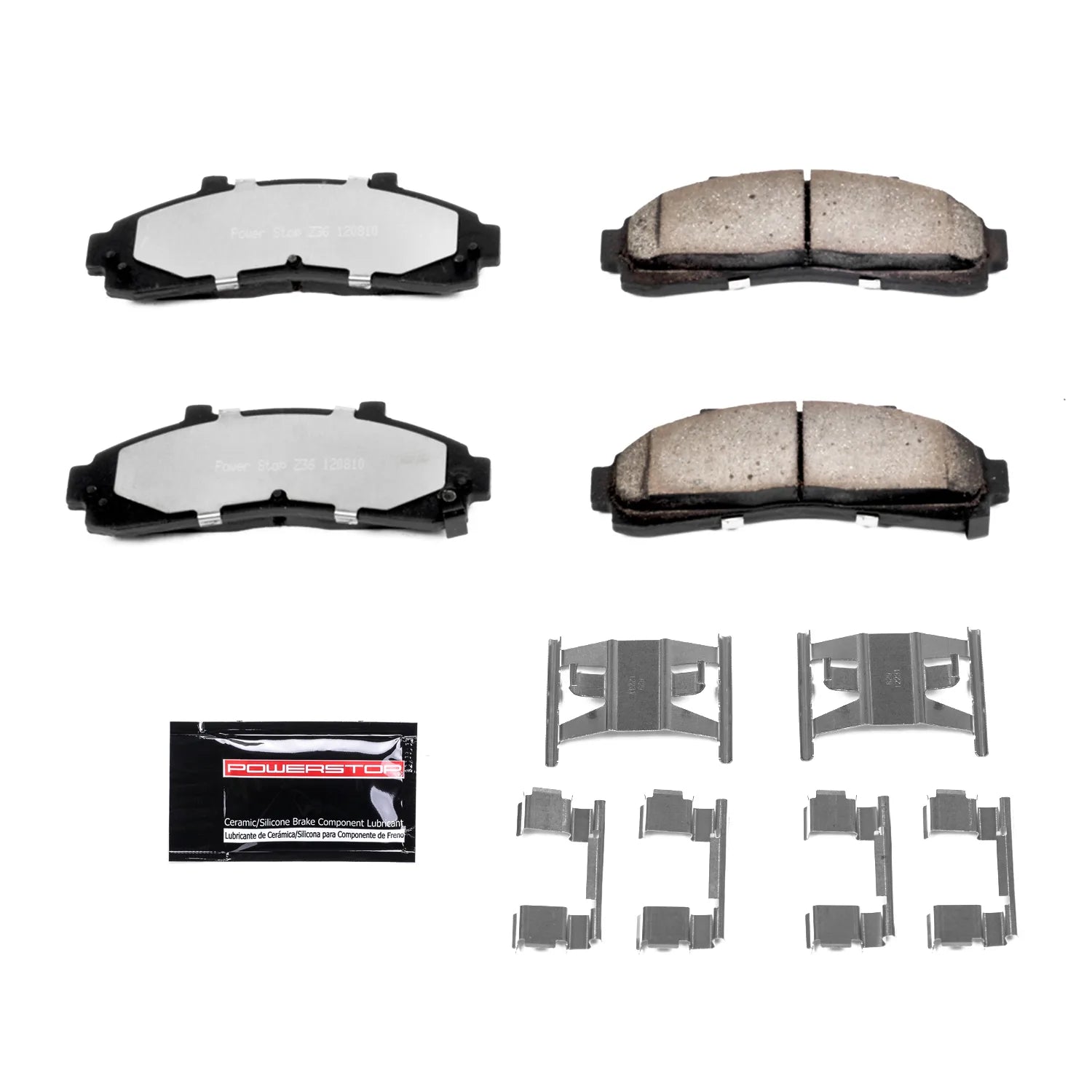 Power Stop Z36-652 1995-2003 Mazda B2300 Disc Brake Pad Set