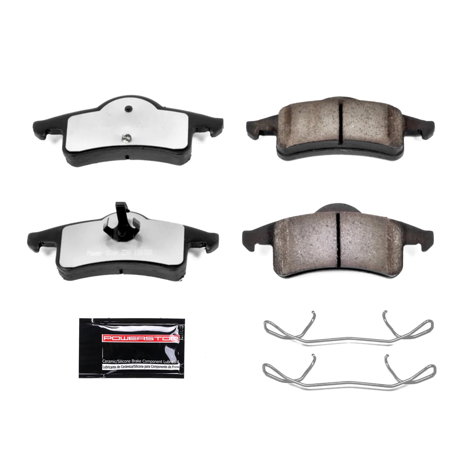 Power Stop Z36-791 1999-2004 Jeep Grand Cherokee Disc Brake Pad Set