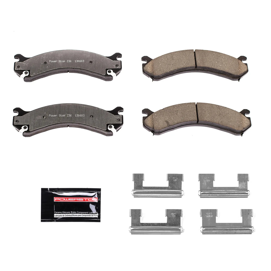 Power Stop Z36-909 2007-2010 GMC Sierra 3500 HD Disc Brake Pad Set
