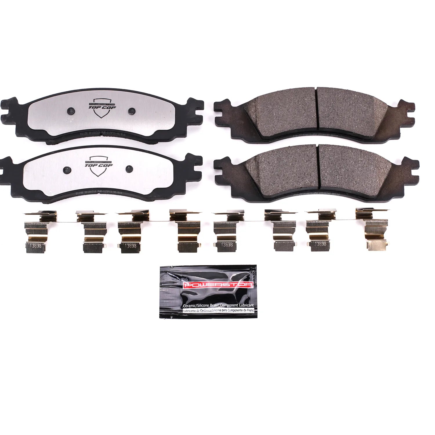 Power Stop Z37-1158 2010-2012 Ford Taurus Disc Brake Pad Set