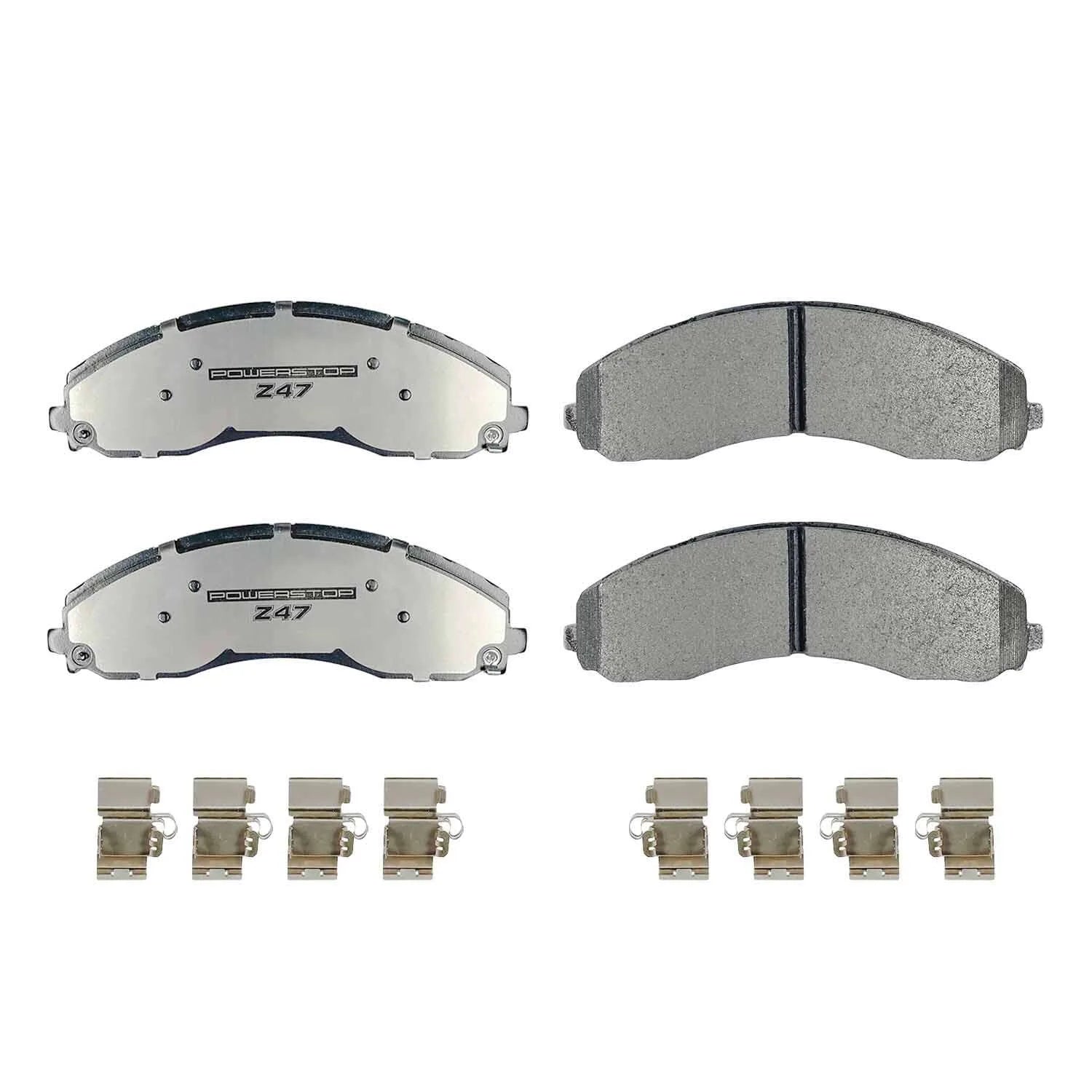 Power Stop Z47-2018 2017-2026 Ford F-450 Super Duty Disc Brake Pad Set