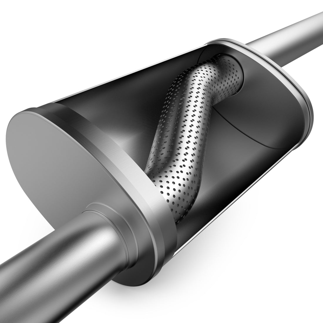 MagnaFlow Exhaust Products 14335 Straight-Through exhaust muffler, view 5