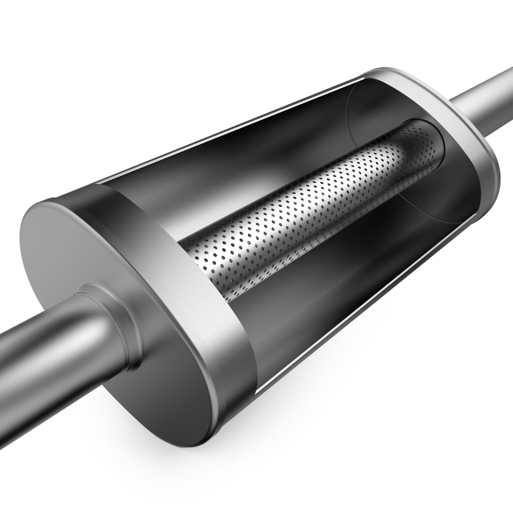 MagnaFlow Exhaust Products Exhaust MagnaFlow Exhaust Products 11249 - Straight-Through Performance Muffler; 3in. Center/Center; 4x18x9 Body