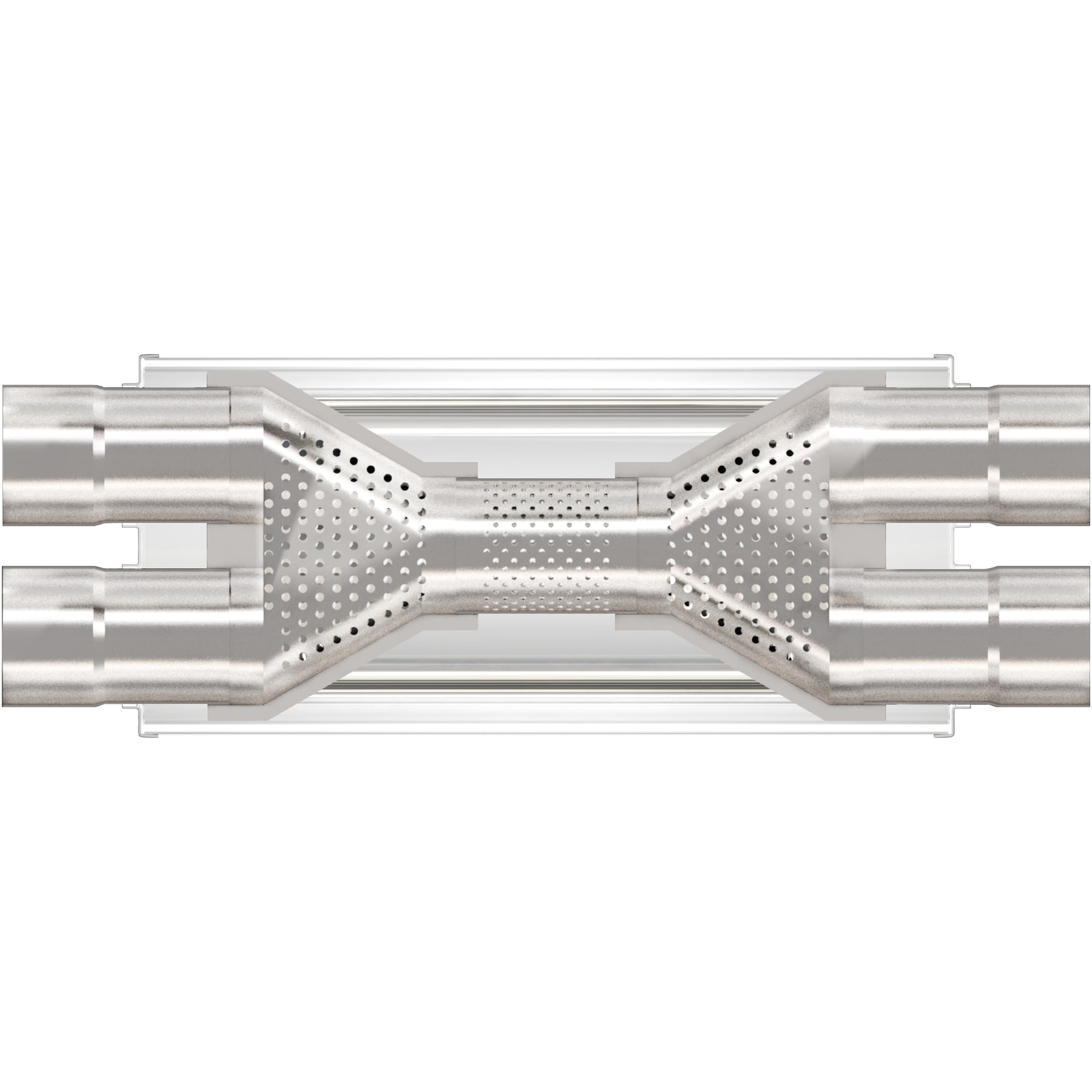 MagnaFlow Exhaust Products 12469 Straight-Through exhaust muffler, view 4