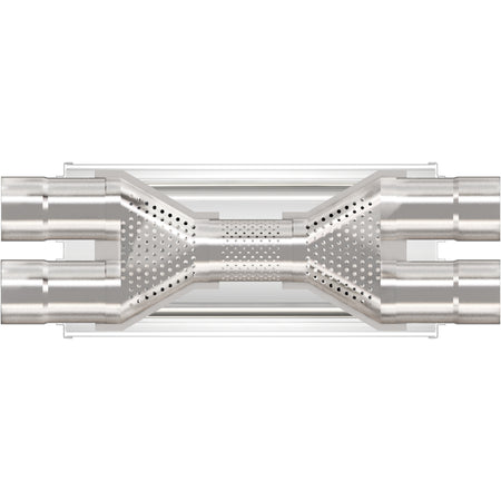 MagnaFlow Exhaust Products 12469 - Straight-Through Performance Muffler; 3in. Dual/Dual; 5x18x8 Body 4