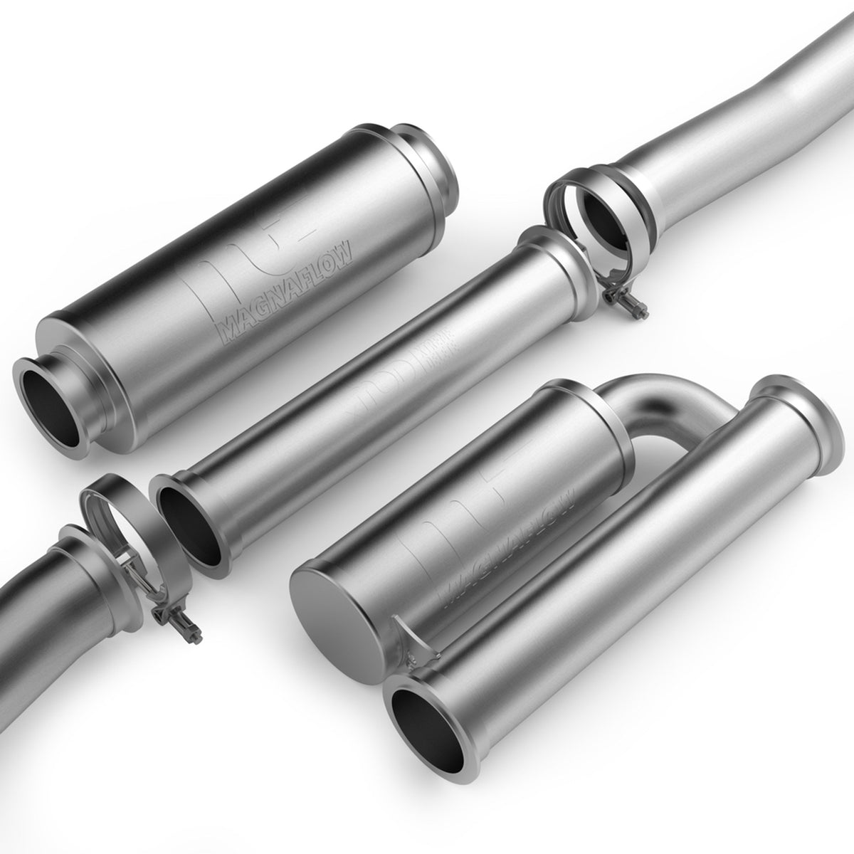 MagnaFlow Exhaust Products 19578 - xMOD Series Polished Tips Cat-Back System 5