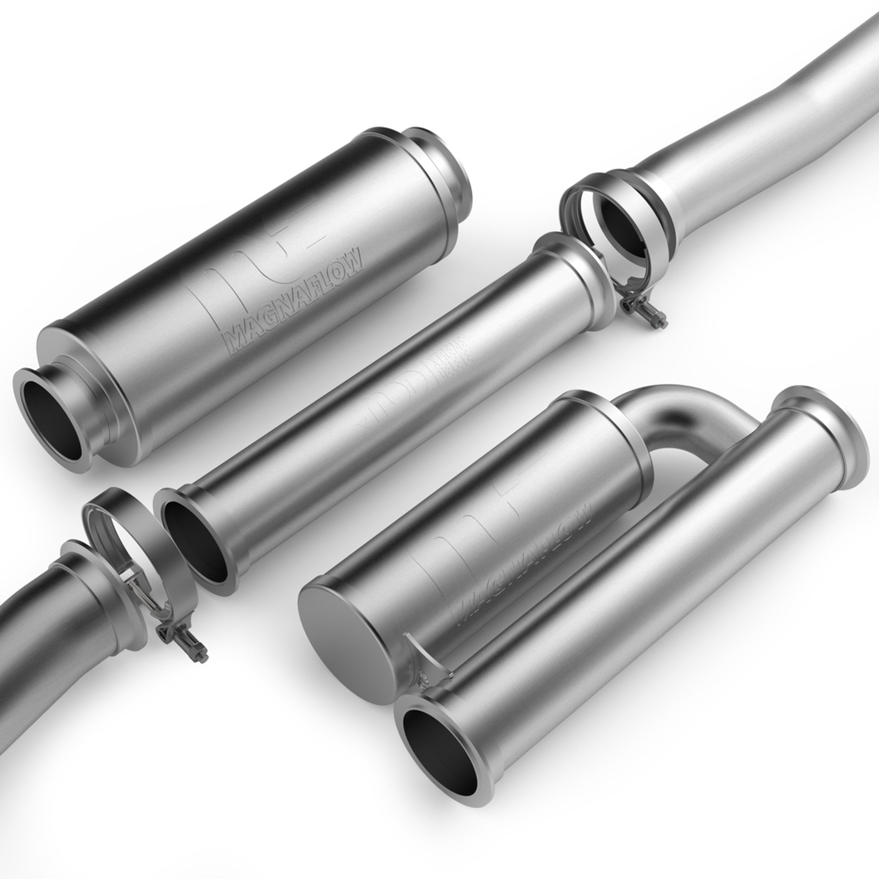 MagnaFlow Exhaust Products 19578 - xMOD Series Polished Tips Cat-Back System 5