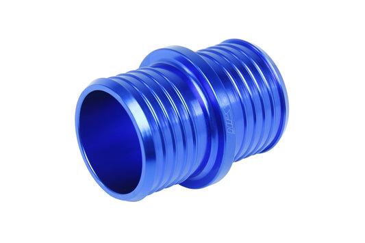HPS Billet Aluminum Hose Union 1-1/4" OD AHU-125-BLUE Blue