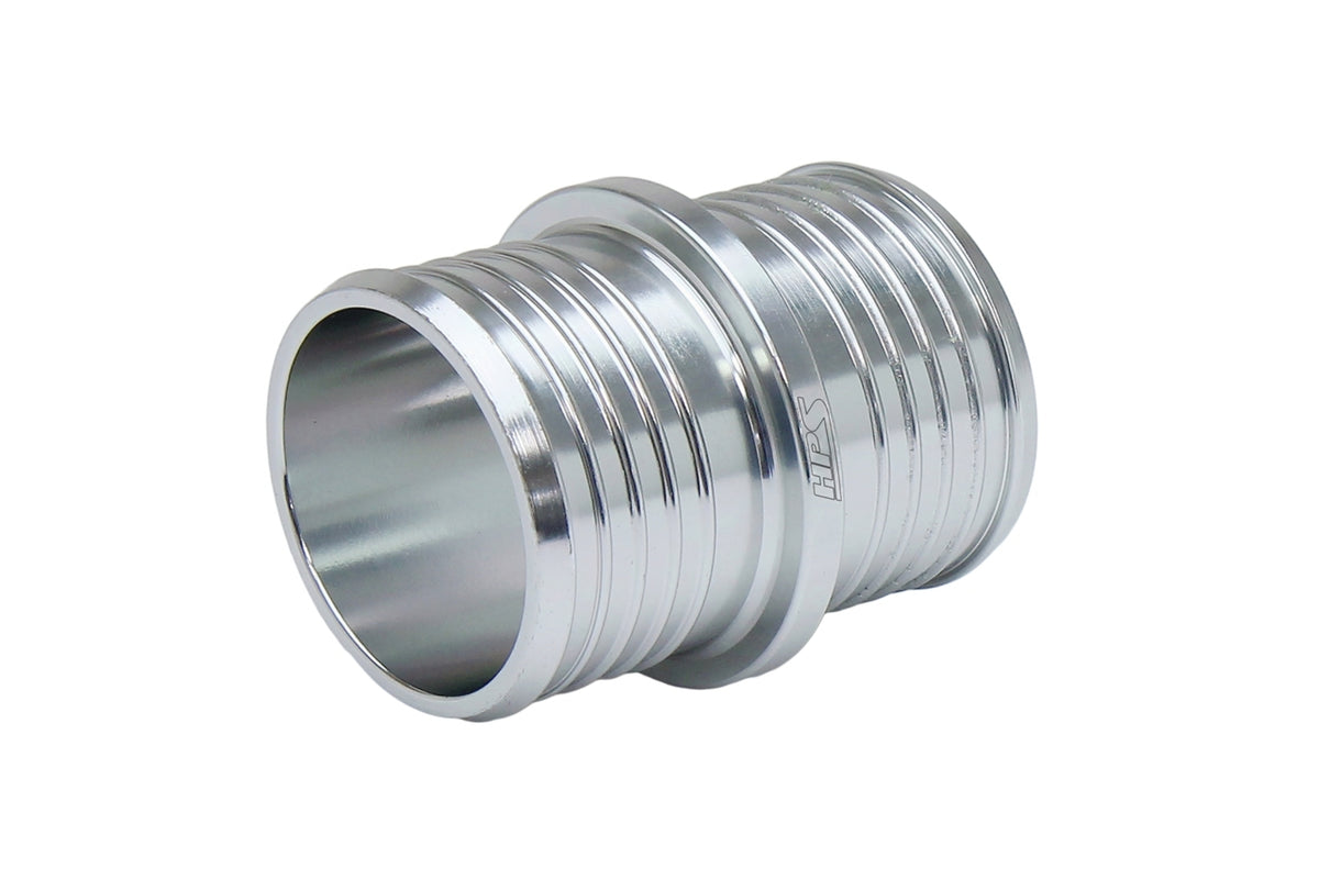 HPS Billet Aluminum Hose Union 1-1/4" OD AHU-125-SL Silver
